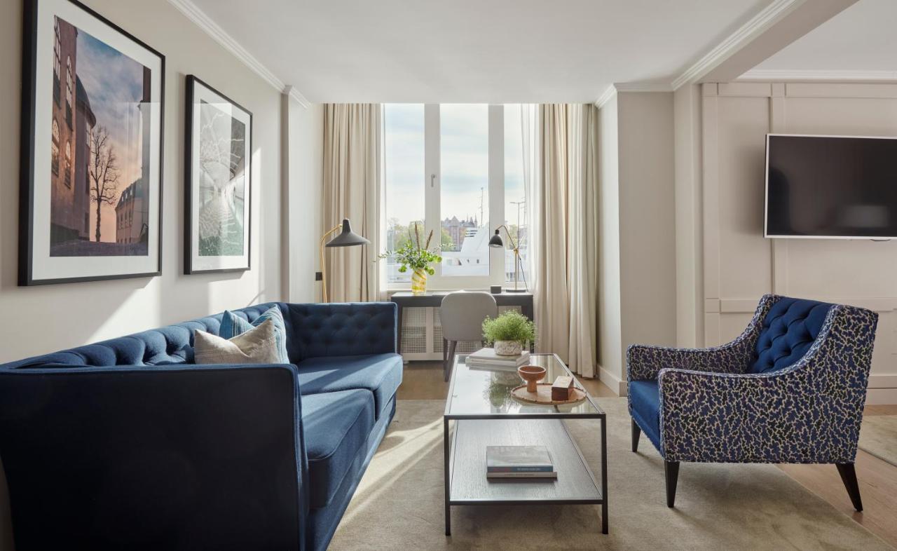 Hotel Reisen In The Unbound Collection By Hyatt Stockholm Exterior photo The living room of a two-bedroom apartment at The Ivy Collection